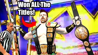 4 Times You Won ALL The Titles At WrestleMania In WWE Games