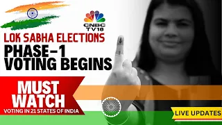 LIVE: Lok Sabha Election 2024 | Phase 1 Voting In 21 States Begins Today | Election Update So Far
