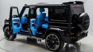 2024 Black Mercedes AMG G63 Brabus G800 - Luxury SUV in Detail