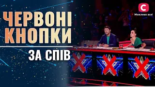 RED BUZZERS: Top 10 Failed Vocal Performances – Ukraine’s Got Talent 2021