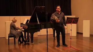 R. Glière - Horn Concerto in B flat, Op.91 - 1. Allegro - Rafael Oliveros, Horn