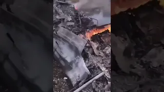 Сбитый Су-27 ВВС Украины в Николаевской области