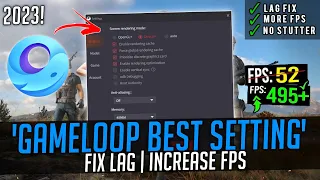 Gameloop Best Settings For Low End PC 2024 | Gameloop Emulator Lag Fix And FPS Boost | Tech Ram