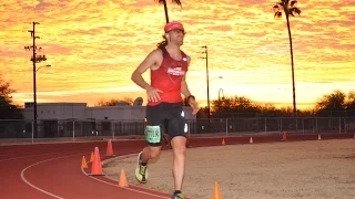 Zach Bitter 100 mile American Record 11:40:55 - Desert Solstice 2015