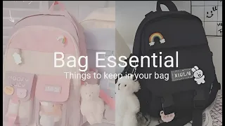 Things to keep in your bag | Bag Essential