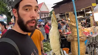 The Vendor who Sells Crocodile and Scorpions in Chiang Mai