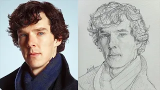 Unlock Your Inner Artist: Draw a Stunning Sherlock Holmes Portrait with the Loomis Method