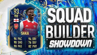 TOTS Saka Squad Builder Showdown!!!