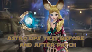 Blade and Soul Astromancer DPS before and After the Patch