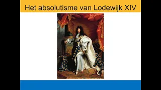 Havo 4 - 6.2 - het absolutisme van Lodewijk XIV