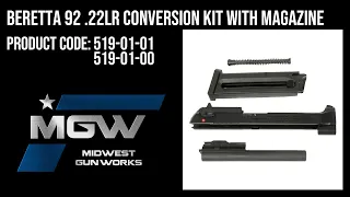 Beretta 92 .22LR Conversion Kit with Magazine