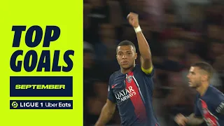 Top goals Ligue 1 Uber Eats - September (season 2023/2024)