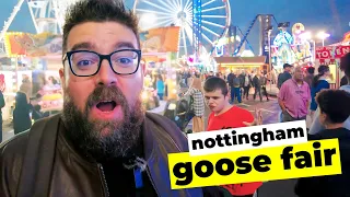 I Visit Europe's BIGGEST Travelling Fair! | Nottingham Goose Fair 2023