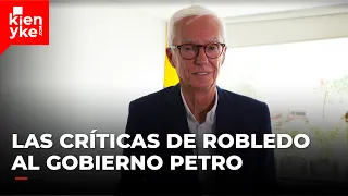Jorge Enrique Robledo habla de su vida política y analiza el gobierno Petro