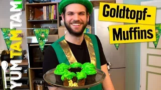 Goldtopf-Muffins // Rezept für den St. Patrick’s Day // #yumtamtam