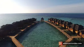 Maldives (Fihalhohi Island resort) Drone View