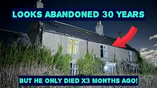 Looks Abandoned For Over 30 Years…. But  He Only Died In November 2023!…