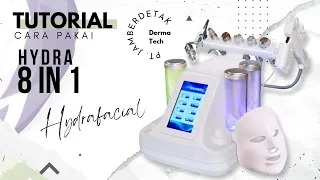 Tutorial Cara Pakai Hydra 8in1 | Hydra Facial