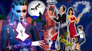 The Evolution of Magic in The Sims // Sims Witches and spells