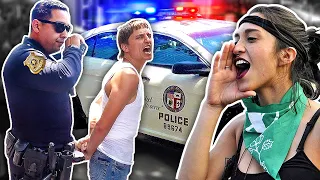 I got ARRESTED at a Women's March!