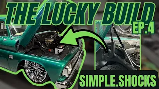 LUCKY EP.4 | Introducing SIMPLE.SHOCKS and fabricating factory inner fenders for air ride!