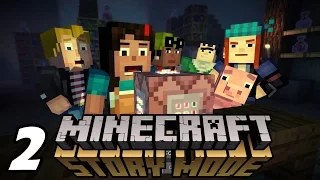 Minecraft- Story Mode - Эпизод 1 - Часть 2 КОНЕЦ [Прохождение БЕЗ КОММЕНТАРИЕВ]