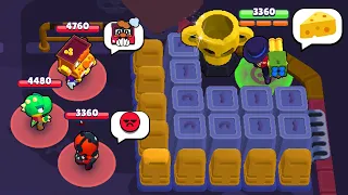 Get CHEESE The TROPHY! 🧀 Brawl Stars Funny Moments & Wins & Fails & Glitches ep.364