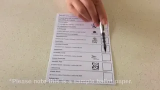 How to complete a Postal Vote