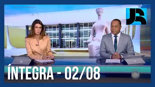 Assista à íntegra do Jornal da Record | 02/08/2021