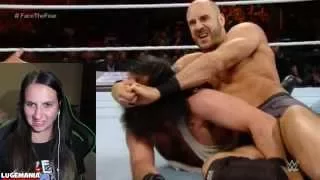 WWE Smackdown 10/29/15 Wyatts vs Ambrose Cesaro Ryback