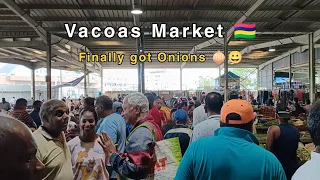 Vegetables Market in Vacoas 🇲🇺  | Finally got Onions 😉