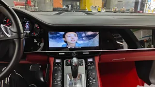 ACARDASH 12.3 Inch Android Head Unit Dual Screen For Porsche Panamera 20101-2016 Years Car Install