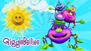 Incy Wincy Spider | Питомник Rhymes GiggleBellies | Детская песня | Детские песни от GiggleBellies