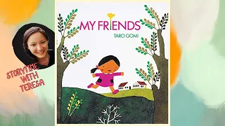 "My Friends" by Taro Gomi | Children's Book about Friendship | Story Time Read Aloud