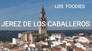 JEREZ DE LOS CABALLEROS. Los Foodies.Área de autocaravanas con luz gratis