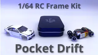 1/64 RC Pocket Drift Frame Kit DIY (TLS1002)