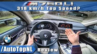 BMW M760Li REVIEW POV AUTOBAHN | CAN I REACH 318KM/H?! | by AutoTopNL