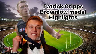 Patrick Cripps 2022 highlights - Brownlow medallist tribute