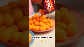 Yummy Cheese Balls | Haldiram Vs Crax | cook with Nisha #shorts #cheeseballs