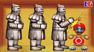 ANTISTRESS AGAINST THE TERRACOTTA ARMY! Destroy in any way - Kick the Buddy