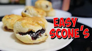 Fruit Scones – Easy Fruit Scones – The English way - Scones in the air fryer