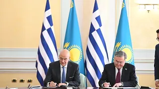 Στην Αστάνα ο Ν. Δένδιας: «Άνοιγμα» της Ελλάδας στην κεντρική Ασία