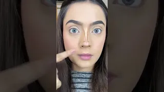 Square Nose Contour Challenge😱😍 | #shorts | SUGAR Cosmetics