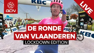 De Ronde Lockdown Edition: Tour of Flanders Virtual Race LIVE On GCN Racing