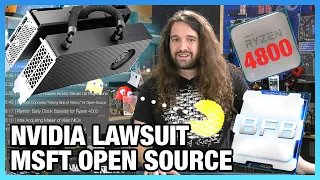 HW News - New NVIDIA Lawsuit, Microsoft Open Source Changes, Intel CPU Availability