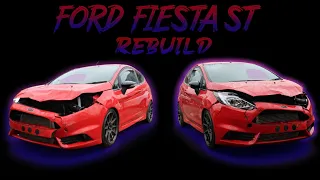 Rebuilding a badly crashed Ford Fiesta ST Part 1