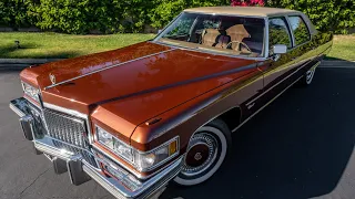 Largest Passenger Cars: The 1974-76 Cadillac Fleetwood Brougham Was Huuuuuge!