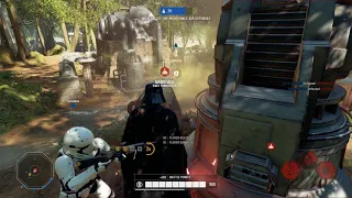 Darth Vader destroys on Takodana - Star Wars Battlefront 2