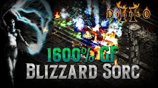 1600% Gold Find Blizzard Sorceress - Build Guide - Diablo 2