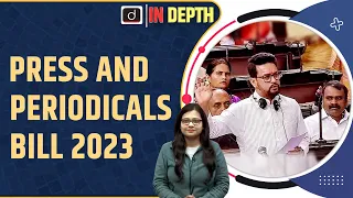 Press and Registration of Periodicals Bill 2023 | Indepth | Drishti IAS